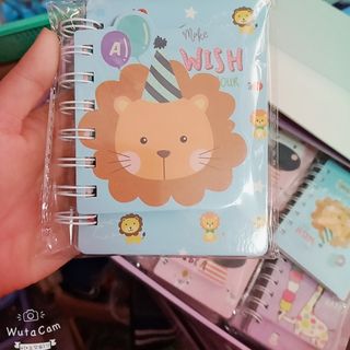 SỔ LÒ XO KÈM MẪU NOTE ĐỘNG VẬT