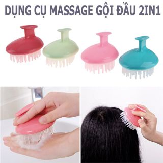 DỤNG CỤ MASSAGE GỘI ĐẦU 2IN1 giá sỉ