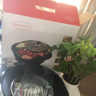 Nồi lẩu nướng đa năng 2 in 1 - Bếp lẩu nướng đa năng
