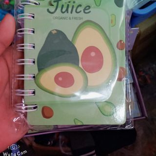 SỔ LÒ XO KÈM MẪU NOTE TRÁI CÂY