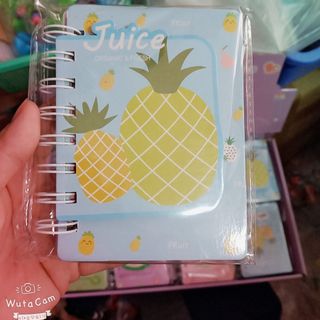 SỔ LÒ XO KÈM MẪU NOTE TRÁI CÂY
