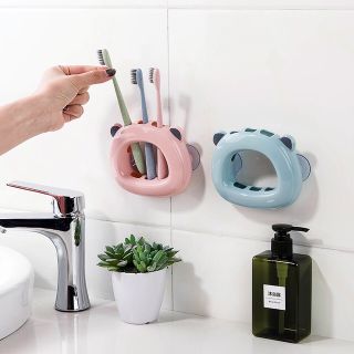 Giá để bàn chải gắn tường hình thú