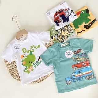 Áo cộc tay bé trai