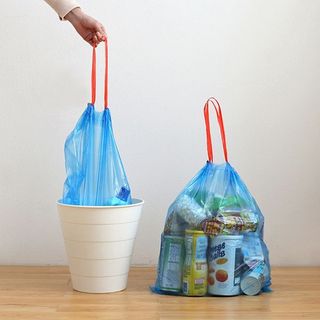 Cuộn Túi ni lông đựng rác có dây rút miệng