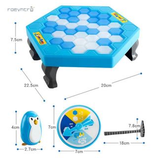 Bộ đồ chơi đập khối đá cứu chim cánh cụt cho trẻ em
