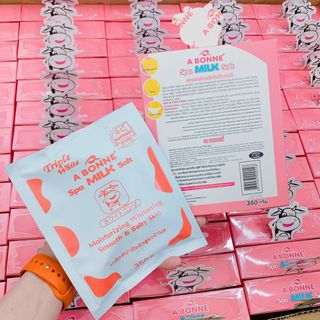 Muối tắm sữa bò tẩy da chết A BONNE SPA MINK SALT
