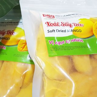 Xoài keo tươi sấy dẻo đặc sản gói 250gr Campuchia