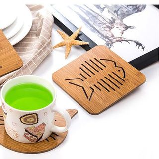 miếng lót ly bằng gỗ