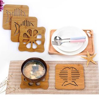 miếng lót ly bằng gỗ