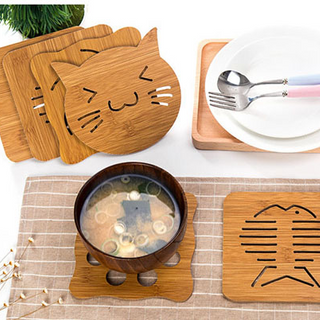 miếng lót ly bằng gỗ