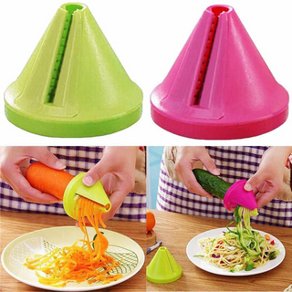 Dụng cụ phễu gọt xoắn ốc củ quả