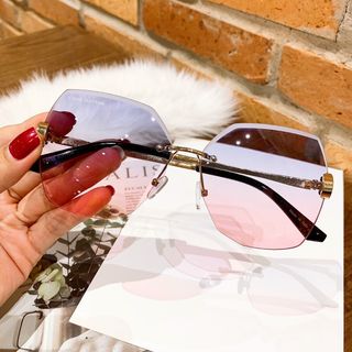 Kính mắt thời trang L V không viền nhiều màu