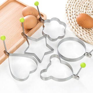 Khuôn inox chiên trứng, làm bánh tạo hình