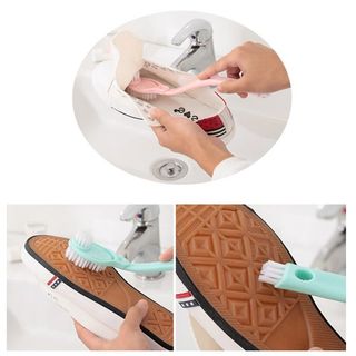 Bàn chải vệ sinh giày và chà gót chân chuyên dụng