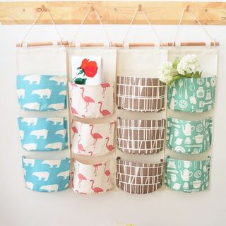 Túi treo tường 3 ngăn đựng đồ tiện ích