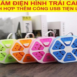 Ổ ĐIỆN HÌNH TRÁI CAM CÓ CỔNG USB giá sỉ