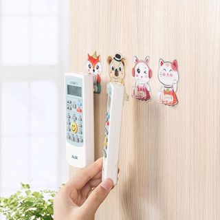 Móc Dán Tường Treo Điều Khiển, Remote Hình Thú Ngộ Nghĩ