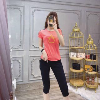 Bộ đồ thể thao thêu chữ A TT305