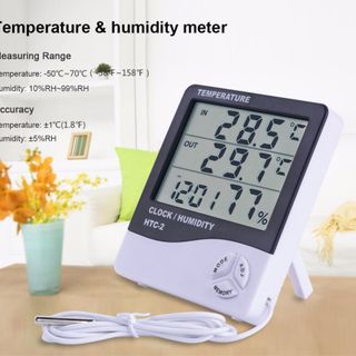 Đồng hồ thông minh đo nhiệt độ và độ ẩm HTC-2