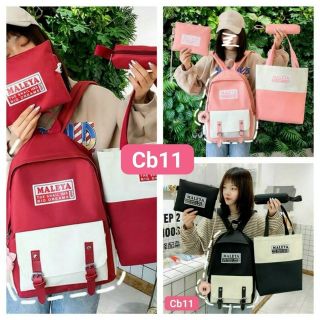 Bộ 4 món balo túi xách nữ 135k
