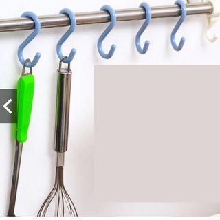 Bộ 8 móc nhựa treo đồ đa năng hình chữ S