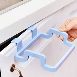 Giá treo túi đựng rác gắn kệ tủ bếp tiện lợi bằng inox