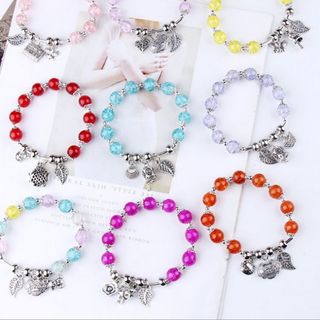 Chuỗi vòng tay đá tuyết mix