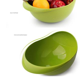Rổ Vo Gạo Đậu Rửa Rau Quả Đa Năng Size Nhỏ