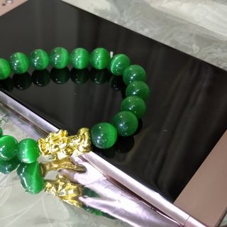 Chuỗi đeo đá mắt mèo vòng tay 10li