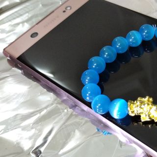 Chuỗi đeo đá mắt mèo vòng tay 10li