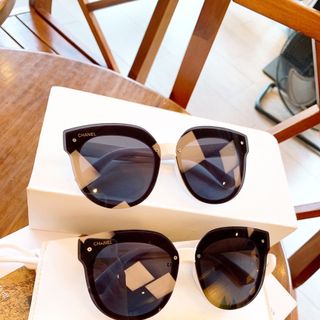 Mắt kính thời trang form tròn model