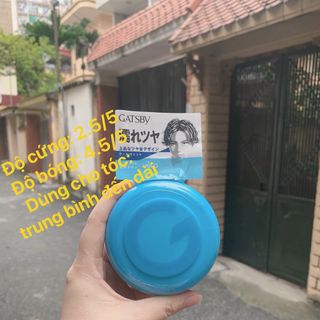 Gel vuốt tóc Gatsby 80g Nhật bản