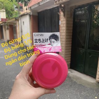 Gel vuốt tóc Gatsby 80g Nhật bản