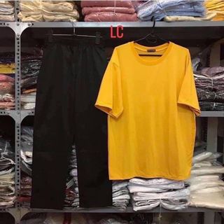 Quần kaki ống suông đơn giản