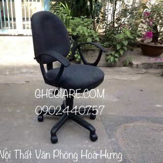 Ghế Xoay Lưng Bầu Có Tay (Nhiều Màu)