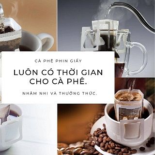 Cà Phê Phin Giấy - Cà Phê Túi Lọc