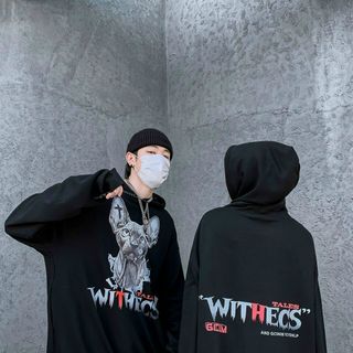 Áo hoodie nỉ ngoại WITHECS