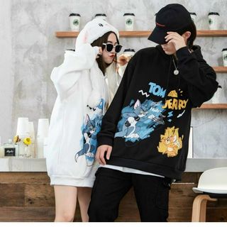 Áo hoodie nỉ ngoại in phô mai
