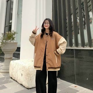 Áo khoác dù kiểu bomber dày dặn, giá rẻ