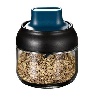 Hủ thủy tinh mini đựng gia vị kèm muỗng