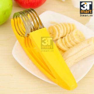 Dụng cụ cắt lát chuối củ quả nhanh chóng