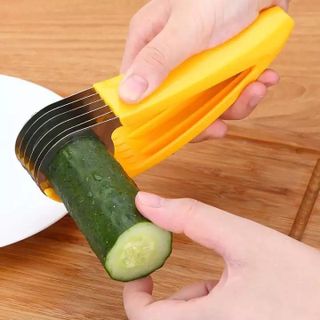 Dụng cụ cắt lát chuối củ quả nhanh chóng