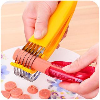 Dụng cụ cắt lát chuối củ quả nhanh chóng