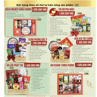 Giỏ quà Tết