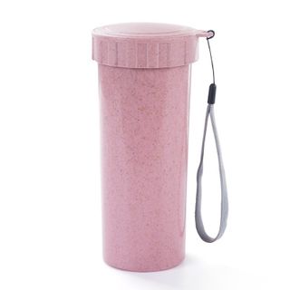 Ly lúa mạch có nắp kèm dây treo 500ml