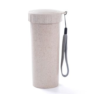 Ly lúa mạch có nắp kèm dây treo 500ml