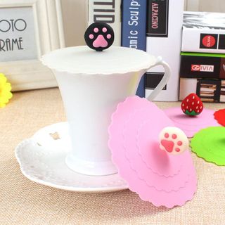 Nắp đậy ly cốc bằng silicon chống bụi dễ thương