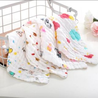 Khăn sữa xô nhăn 6 lớp cho bé