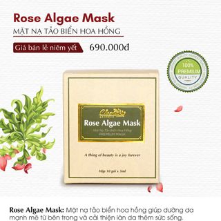 Mặt Nạ Tảo Biển Hoa Hồng Cleena