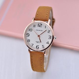 ĐỒNG HỒ NỮ DOUKOU 3367-3 DÂY DA